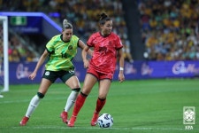 신상우호 여자축구, 호주 원정 평가전 0-1 패배