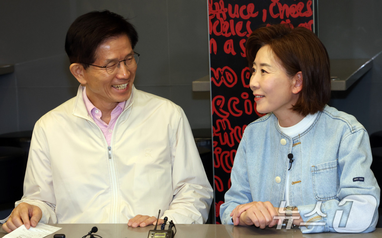 나경원 국회의원과 김문수 전 장관, 청년과 소통 강조하며 행보