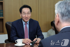 대한노인회 방문한 유정복 인천시장