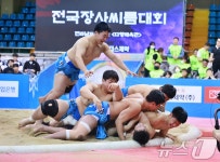 송곡고, 제3회 대한체육회장기전국장사씨름대회 고등부 단체전 우승
