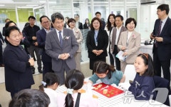 이주호 부총리, 소래초등학교 방문