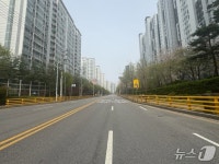 의왕 내동·내손초 인근 차량용 방호울타리 설치…8톤 트럭 충돌도 거뜬