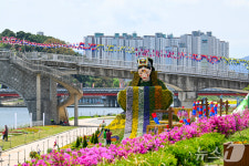 남원시, 제95회 춘향제 성공 개최 위한 꽃 경관 조성 마무리 총력