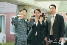국군대전병원 찾은 이준석