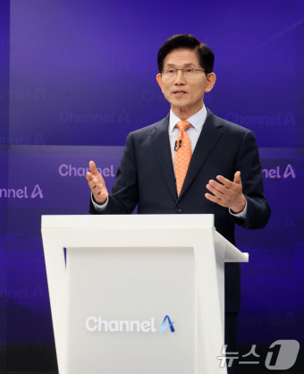 토론 전 리허설 하는 김문수 후보
