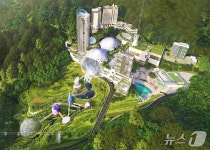 하늘 덮는 100m 하이원 그랜드돔…강원랜드, 복합리조트 시동(종합)