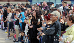 관람객 눈길 사로 잡은 수문장 교대 의식
