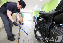 이륜자동차 검사 확대·시행 실시