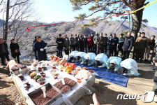 산불 확산 위기서 지리산 천년송 지켜낸 와운마을 주민들