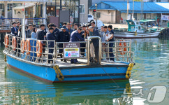 유인촌 장관, 아바이마을 갯배 체험