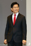관훈클럽 토론 참석하는 김문수 후보
