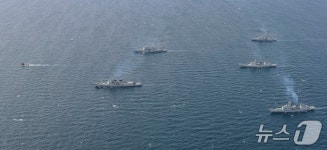 한미 해군, 동해서 연합해상훈련…율곡이이함·美 로렌스함 등 참여