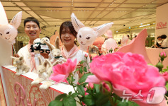 에버랜드 로로티 장미축제,  현대백화점 판교점에 팝업스토어 오픈