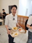 전남대서 학식 먹은 이준석