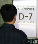 제21대 대통령선거, D-7