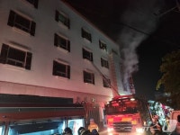 서산 동문동 모텔 화재로 사망 1명·경상 17명…초진 완료