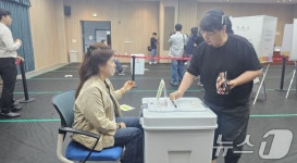 호감가는 후보는 없지만…경북 사전 투표소 발길