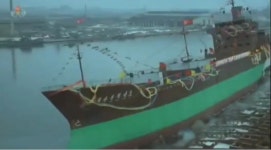 北, 퇴출된 측면 진수 강행한 이유는…40년 전 성공 경험 믿었다
