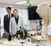 정근식 서울시교육감, 서초문화예술정보학교 방문