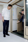 오세훈 시장, 이동약자 투표 편의시설 점검