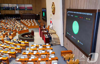 내란 특검법 국회 본회의 통과