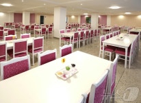 수백명 수용가능한 식당 갖춘 北 평양여맹견학소