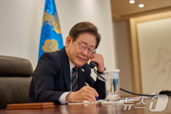 李대통령, 일본 이시바 총리와 25분간 첫 통화