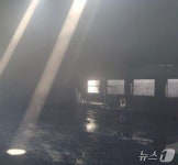 화성 진안동 초등학교 체육관 화재…10명 대피