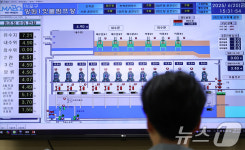 장마철 빗물펌프장 수위 점검