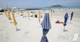 개장 앞둔 제주 협재해수욕장