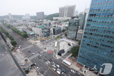 도시가스 누출 사고 발생한 교대역 일대 교통 통제
