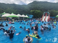 괴산 수옥정 물놀이장 7월 5일 개장…청정 자연 속 피서지