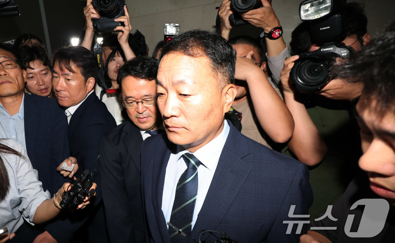 김계환 전 해병대사령관, 직권남용 의혹 조사 위해 재소환됐다