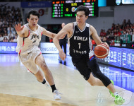 남자 농구대표팀, 일본 84-69 완파…평가전 2연승 신바람
