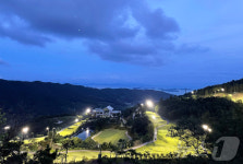 남해 조망·노캐디제…순천CC 야간 골프 인기