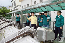 안병구 밀양시장, 호우피해 대비 방재시설·재해취약지 현장점검