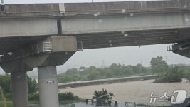 세종 전의면 263㎜ 물폭탄…호우경보 속 도로 곳곳 통제