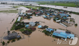 침수된 충남 예산 용동3리