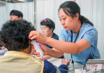 대구보건대 한달빛봉사단, 안동 산불 피해지역서 봉사 활동