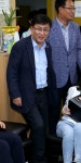 출입기자단 방문하는김성환 환경부 장관