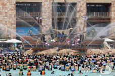 롯데워터파크에서 피서를