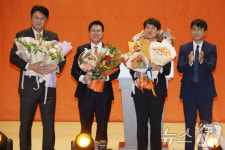 개혁신당 이준석 신임 당대표와 최고위원들