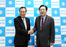 김기문 중기중앙회장, 日전국중소기업단체중앙회 방문