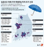 [그래픽] 집중호우 피해 지역 특별재난지역 추가 선포