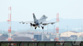 미7공군 서해 F-16C 전투기 추락, 기체 엔진 정지가 원인