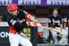 김호령 아쉬운 3루타