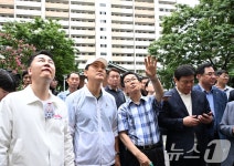 오세훈 서울시장 삼환도봉아파트 점검