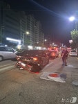 부산 사하구 다대로서 3중 추돌…3명 경상