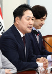 李 대통령 취임 100일 기자회견 관련 입장 밝히는 장동혁 대표