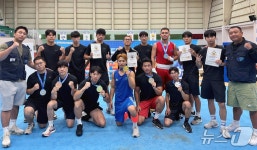 우석대 진천캠퍼스 복싱팀, 대통령배 전국대회 종합 2위
